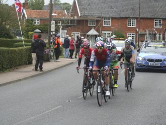 The first cyclists are spotted copy 2