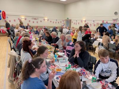 Picnic inside hall copy