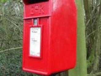 Close up postbox