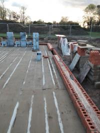 Bricklayers started work Nov 24